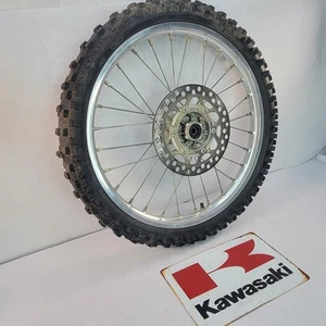 2008 KAWASAKI KX 100 Front Wheel Rim 19 Inch Big Wheel Disc OEM 41090-0008 - Bild 1 von 14