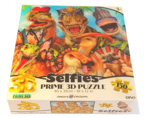 Seflies Prime 3D - Dino - 150 Piece Holographic Jigsaw - Very Good - COMPLETE - Picture 1 of 3