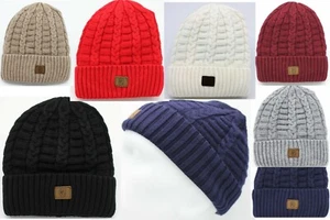 Hg Hommes Femmes Bonnet D'Hiver Tricoté Unisexe Casquette Watch Rib Tricot - Picture 1 of 11