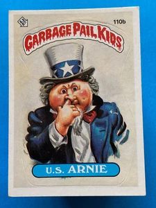 1986 Topps Garbage Pail Kids U.S. Arnie #110b Series 3 - Picture 1 of 2