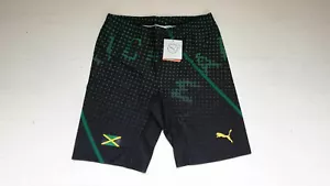 6192 PUMA JAMAICA USAIN BOLT ATHLETIC TANK SHORTS - Picture 1 of 1