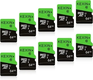 3/5/10 Pack 64GB Karta Micro SD microSDXC UHS-I Karta pamięci High Speed TF - Zdjęcie 1 z 14