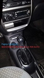 Cuffia leva cambio DAEWOO MATIZ 1° serie dal 1998 al 2007 in vera pelle NERA - Foto 1 di 2