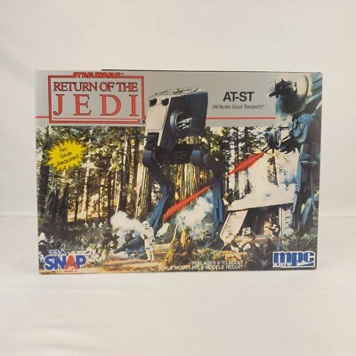 MPC Star Wars Return of the Jedi AT-ST Model Kit - Sealed Contents - Image 1 of 4