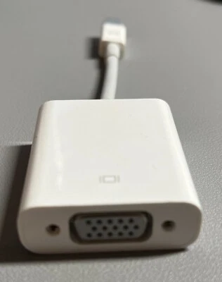 Apple Mini DisplayPort zu VGA Adapter A1307 | MacBook iMac | Original - Bild 1 von 2