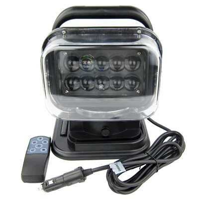 Foco de control remoto LED 50W para barco reflector marino todoterreno camión coche 360° Foto 1 de 4