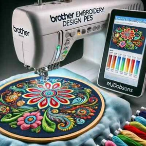 Brother Babylock Bernina Decò, file di disegno da ricamo. PES  - Foto 1 di 6