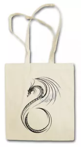 CELTIC DRAGON II SHOPPER SHOPPING BAG Celti Religione Simbolo Insegna Tatuaggio Arte - Foto 1 di 1