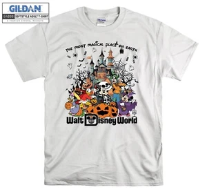 The Most Magic Place On Earth Mickey And Fr Hoodie Tshirt Herren Damen Unisex AC815 - Bild 1 von 7
