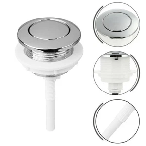 1*Bathroom Toilet Push Button Single Flush Button Toilet Water Tank Button UK - Picture 1 of 14