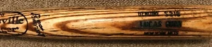 Lucas Duda Photo Match Game Used Bat Home Run 2011 NY Mets #1 OF ROOKIE SEASON - Bild 1 von 13