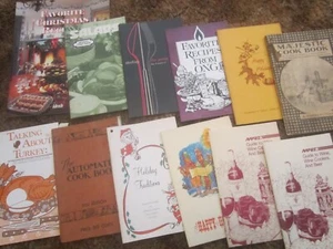 (12) Booklets HOLIDAY & Other Recipes CHRISTMAS [Z144f] - Picture 1 of 5