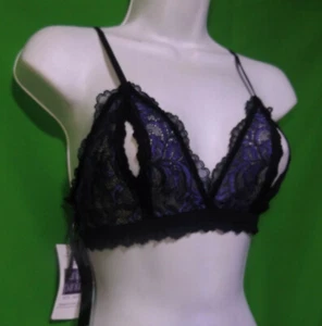 NEW HANKY PANKY 1F7794 BKRP AFTER MIDNIGHT REGENCY OPEN BRALETTE OS S-L - Picture 1 of 2