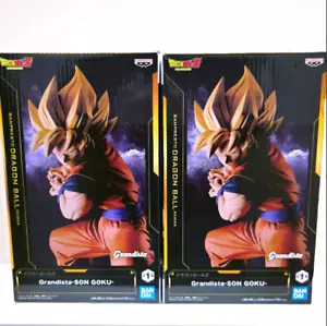 Dragon Ball Z Grandista SON GOKU Figur 2er Set BANPRESTO Super Saiyajin Goku - Bild 1 von 7