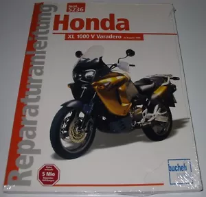 Reparaturanleitung Honda XL 1000 V Varadero ab Baujahr 1999 Bucheli Buch NEU!  - Bild 1 von 2
