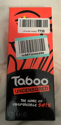 Taboo Hasbro Gaming Sin Censura Nuevo/Caja Abierta Foto 1 de 4
