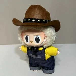 (No Toys) For POP MART LABUBU The Monsters Plush Doll Western Cowboy Set Clothes - Picture 1 of 5