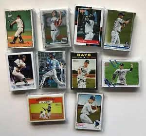 Tampa Bay Rays 359-Card Lot - Rookies, Stars, Base, Parallels, Inserts, 2 Autos - Picture 1 of 10