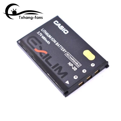 Original CASIO NP-20 Battery For exilim EX-S500 S770 S880 Z65 Z75 BC-11L - Image 1 of 4