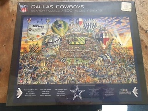 Rompecabezas Dallas Cowboys Joe the Journeyman Búsqueda Puzzle 500 Piezas Nuevo - Imagen 1 de 2
