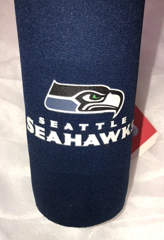 NFL Seattle Seahawks Bottle Cooler, Coozie, Koozie, Coolie, NEW Cover