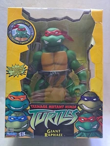 Teenage Mutant Ninja Turtles Giant Raphael 12" - 2002 Playmates Factory sealed - Picture 1 of 8