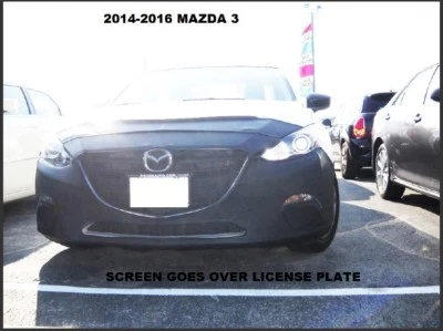 Cubierta delantera LeBra para sujetador de máscara de coche Mazda 3 2014-2016 551563-01 Foto 1 de 4