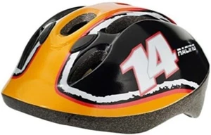 Casco Bimbo Infusion XS 48/52cm Omologato Bonin Arancione nero - Foto 1 di 1
