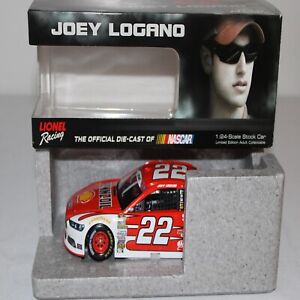 JOEY LOGANO 2015 ACTION #22 SHELL PENNZOIL RED FORD /637 MADE MEGA XRARE!!