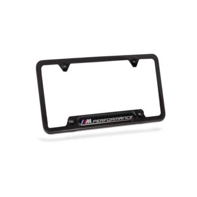 OEM BMW M Performance License Plate Frame in Carbon Fiber 82125A1C497 - Image 1 of 2