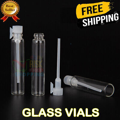 1ml Empty Sample Glass Vial For Perfume, Attar Samples. With A Free Pipette • 56.64€