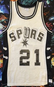 Rare Vintage Sand Knit NBA San Antonio Spurs Alvin Robertson Basketball Jersey - Picture 1 of 7
