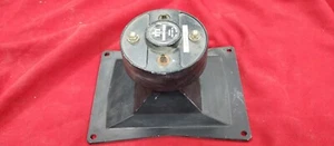 RENKUS HEINZ SSD1400 16 OHM COMPRESSION DRIVER WITH HORN 6-3/4" by 9" - Picture 1 of 8