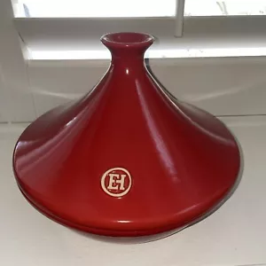 Emile Henry Marokkanische Tajine Flamme Kochgefäß Keramik Rostrot Frankreich 5626 - Bild 1 von 8