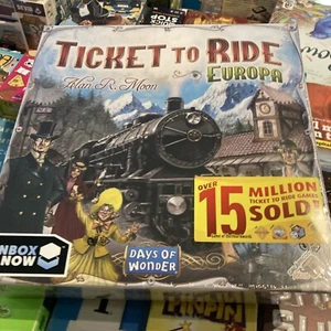 TICKET TO RIDE EUROPA da tavolo Sigillato Italiano - Foto 1 di 4