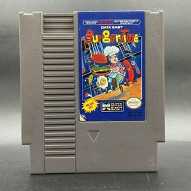 BurgerTime Nintendo Entertainment System, 1987 NES Game Cartridge Only - Tested