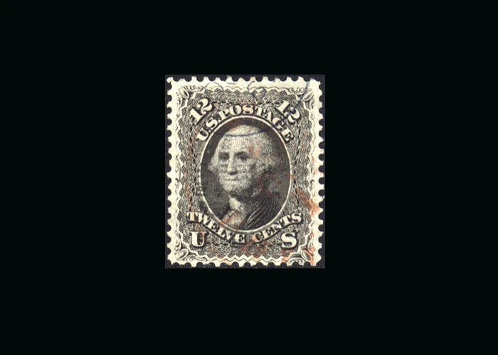 US Stamp Used, Super b S#69 Light black & red cancels, a real GEM - Image 1 of 1