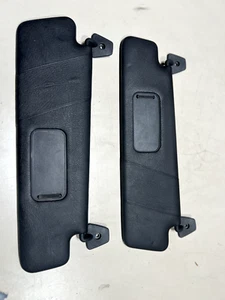 Mercedes R170 SLK Sonnenblende Schwarz Links und Rechts SET Schminkspiegel - Bild 1 von 6