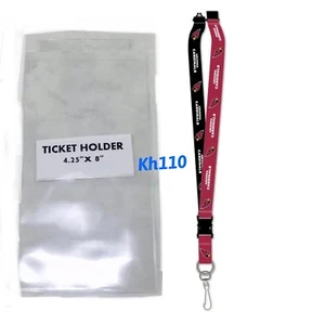 NFL Arizona Cardinals Twotone Lanyard with ticket holder - Picture 1 of 4
