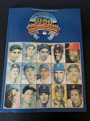 1986 OFFICIAL HOUSTON ASTROS ALL-STAR GAME PROGRAM  - Image 1 of 4
