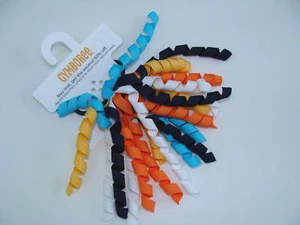 Gymboree Tropical Bloom Hair Bows Ponytail Curly NEW - Picture 1 of 1
