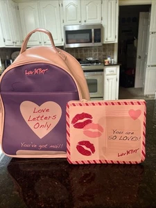 luv betsey by betsey johnson Rucksack creme lila nur Liebesbriefe mit Etui - Bild 1 von 13