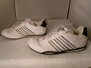 Adidas Tuscany Goodyear Men’s Shoes White Black 915459 Size US 4.5 UK 4 EU 36.7 - Picture 1 of 16