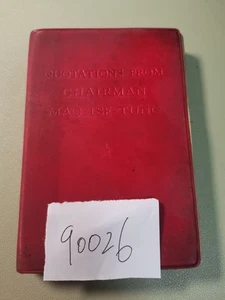 Full Edition Quotations from Chairman Mao Tse-Tung Little Red Old Book English26 - Picture 1 of 9