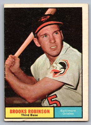 Brooks Robinson Orioles 1961 Topps #10 Foto 1 de 3