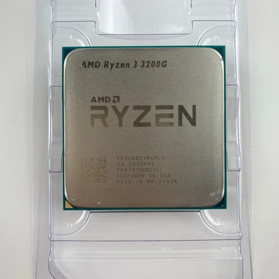 AMD Ryzen 3 3200G AM4 Quad-Core Desktop CPU Processor w/ Radeon Vega 8 Graphics - image 1 of 3