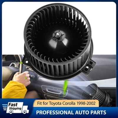 3010097 HVAC Blower Motor with Fan Cage Fit for Toyota Corolla 1998 1999-2002 - Image 1 of 4