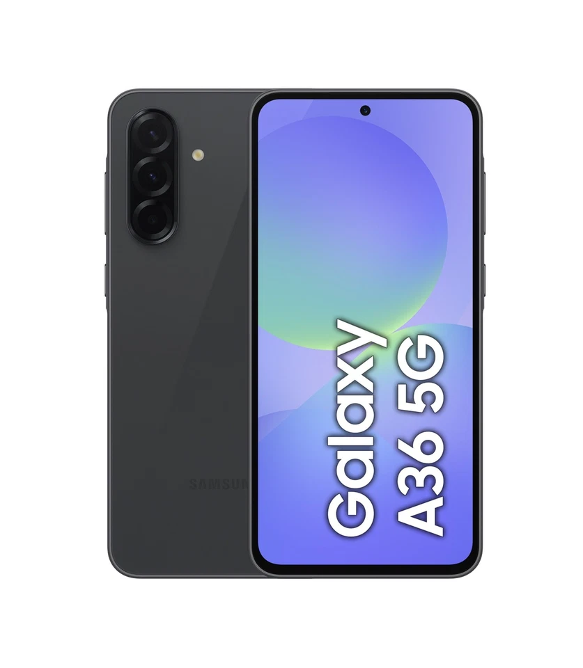 Samsung Galaxy A36 6+128GB 6,7" DS 5G Black SM-A366BZKBEUE - Immagine 1 di 1