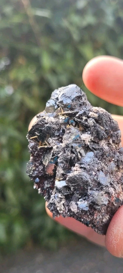  Hämatit, Hämatit  mit Golden Rutil Brasilien/ 73g - Bild 1 von 4