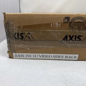 AXIS 291 1U P/N 0267-004 VIDEO SERVER RACK High-Density Video Encoder Rack - Picture 1 of 4